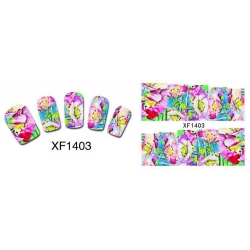 Ваденки за Нокти с Цветя XF1403-CH22-STZ105